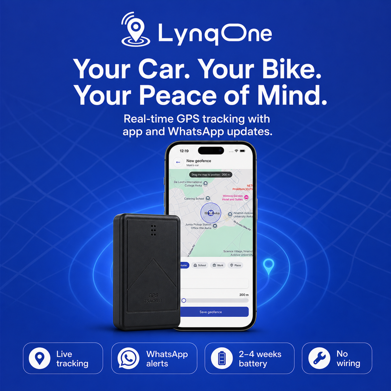 LynqOne Rechargeable GPS Tracker